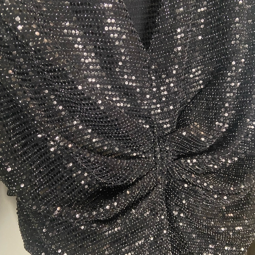 Zara sequin top Sz XS - Picture 3 of 7